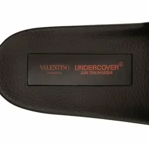 NIB Valentino Black Skull Pool Slide Undercover Jun Takahashi Collab Men\'s EU 45 Undercover | Shoes | Nib Valentino Black Skull Pool Slide  main image 3